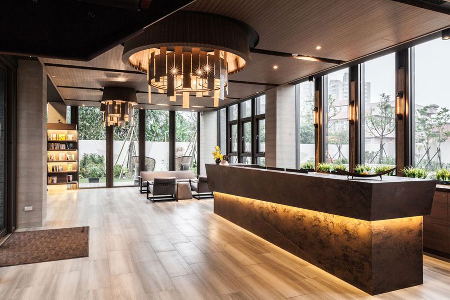 室內設計參考案例:LOFT(室內)風格 77坪實景