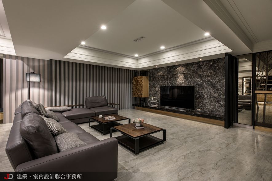 室內設計參考案例：自然人文風格 建坪 130坪實景